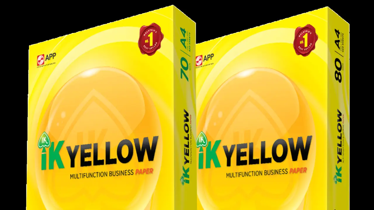 IK Yellow A4 Paper