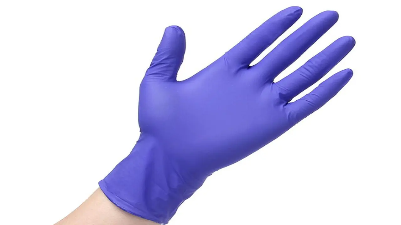 Purple Nitrile Gloves