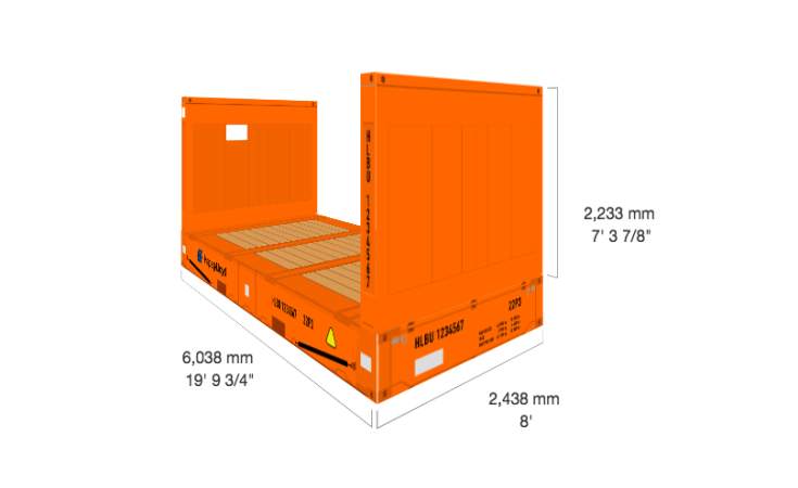 Flat Rack Container